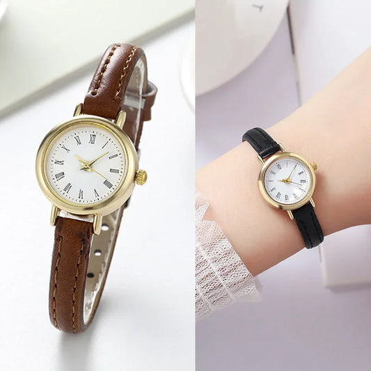 Women's Watches Small Round Girl's