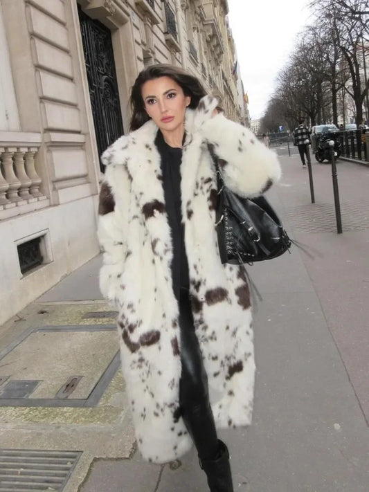 Faux Fur Long Coats