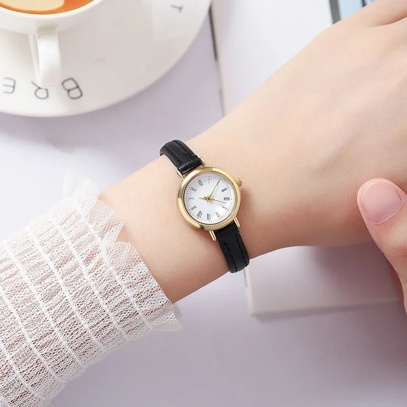 Women's Watches Small Round Girl's