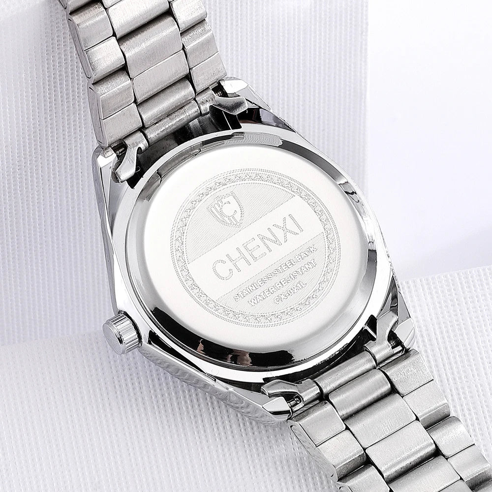 Women's Watch Simple Design Luxury Stainless Steel Women Gift for Ladies